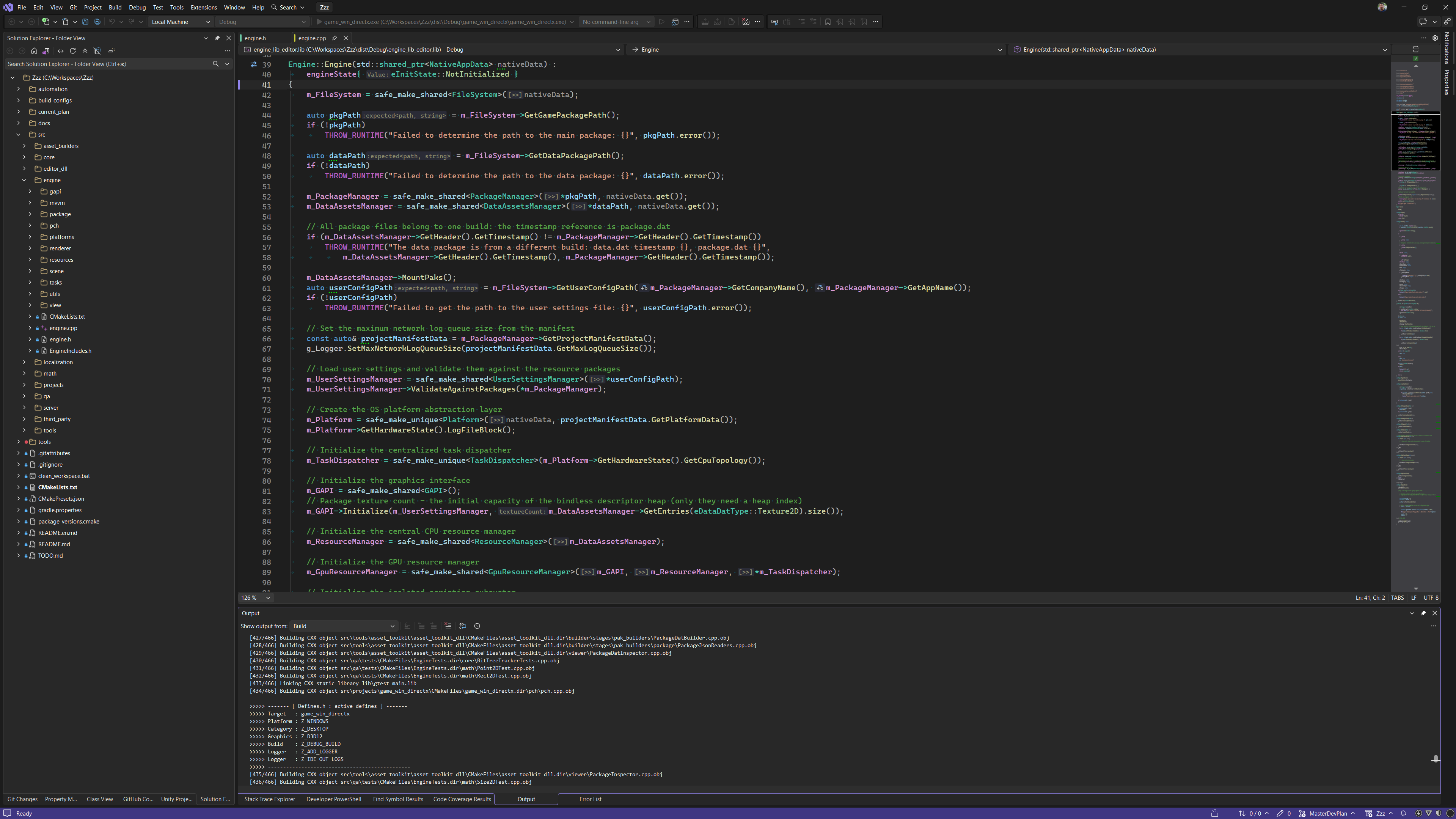 C++23 Core & Project Structure