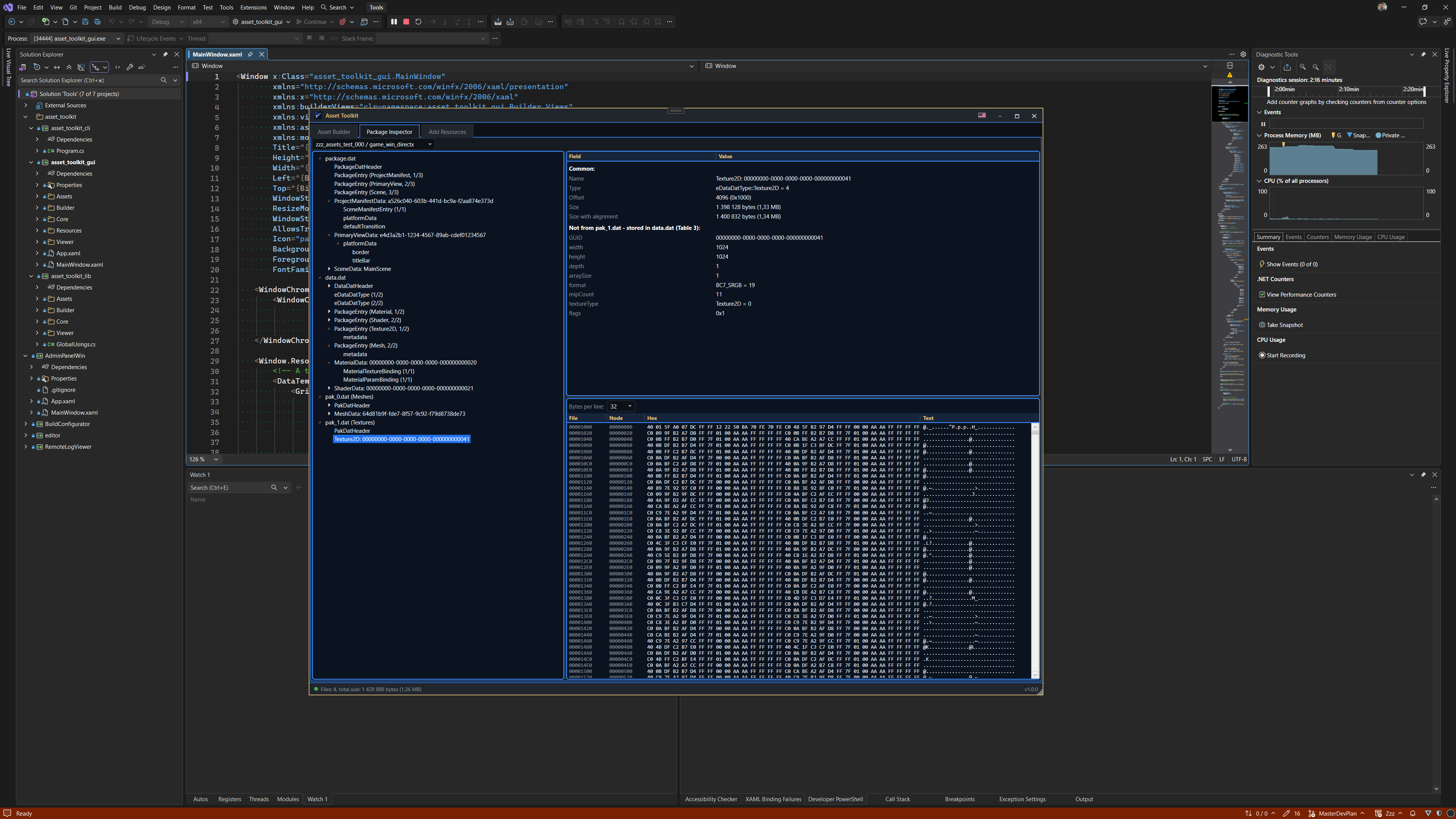 Asset Toolkit Package Inspector